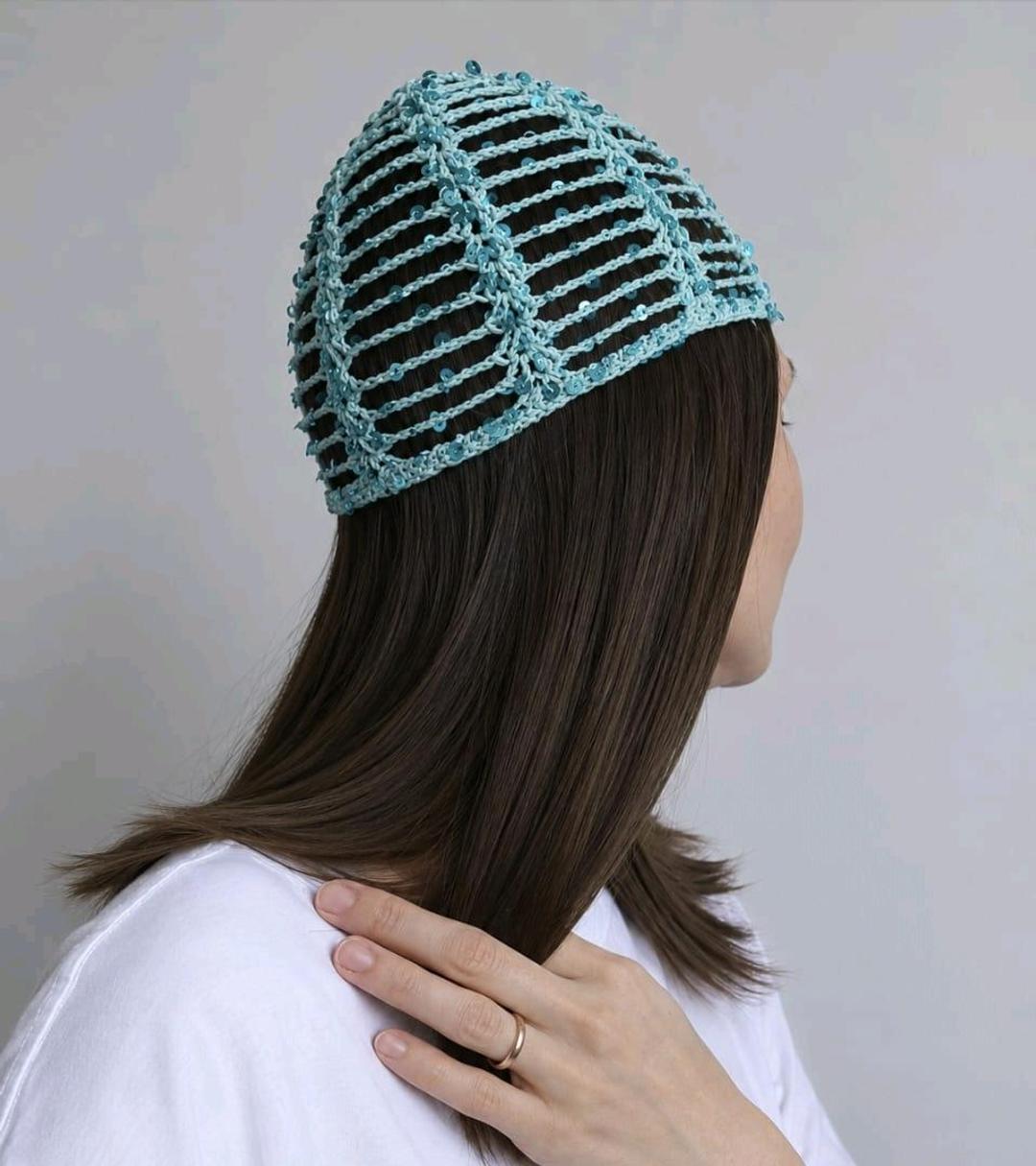 Handmade (ручная работа) Шапочка - кроше (ручная работа) — фото 2