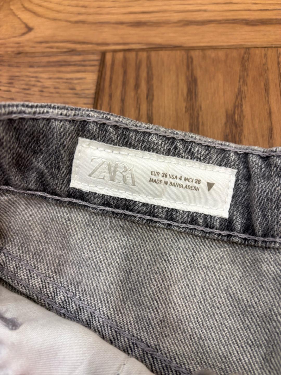 Zara Джинсовые шорты ZARA — фото 2