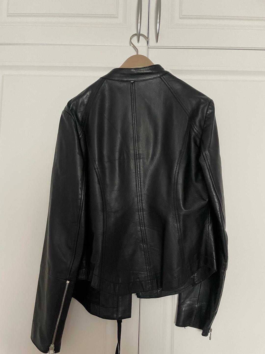 Sportmax Куртка кожаная — фото 2