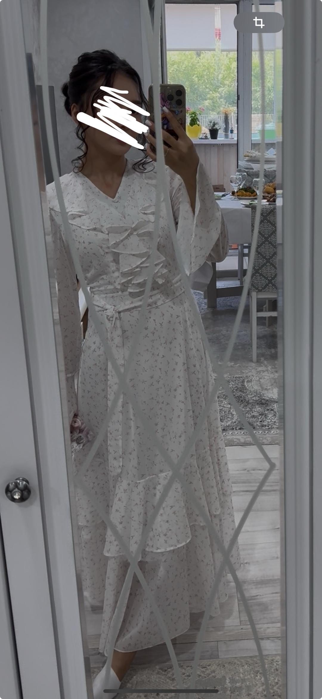 Нет бренда Белое платье — фото 2