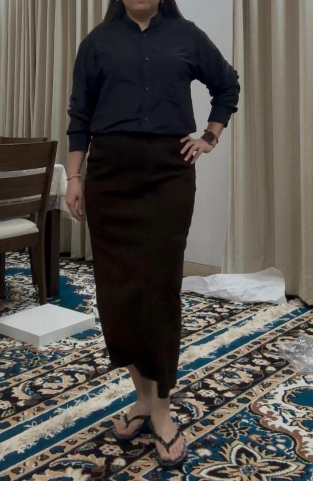 Massimo Dutti Юбка замшевая Massimo Dutti — фото 2