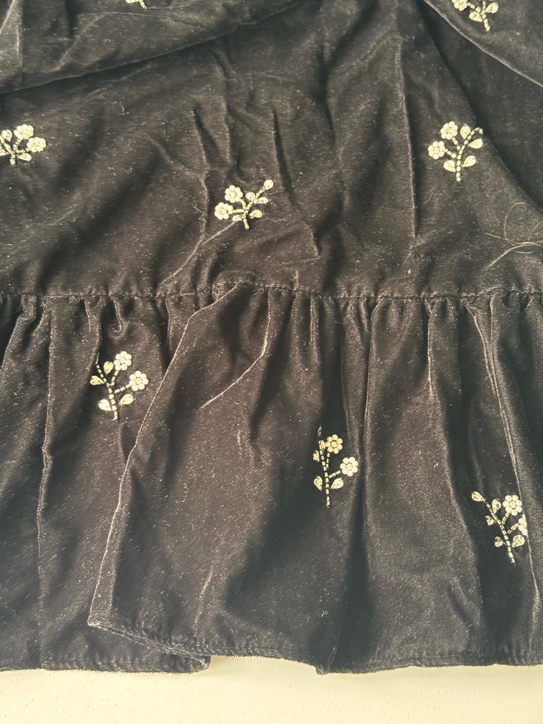 Zara Платье бархат Zara — фото 2