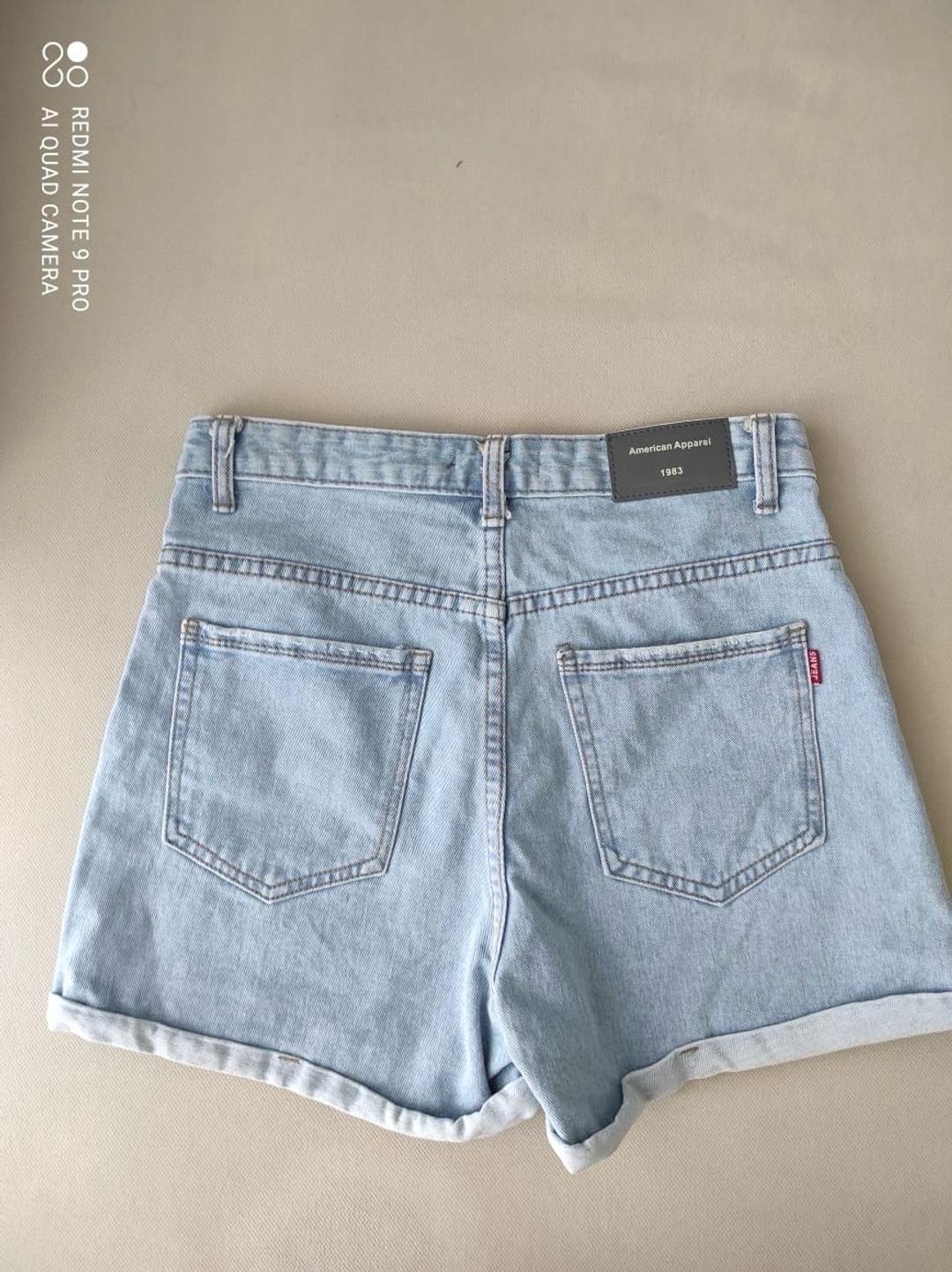 American Apparel Шорты джинсовые — фото 2