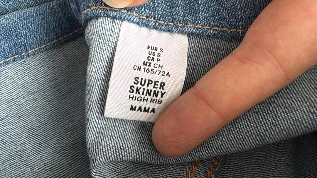 H&M Джинсы для беременных скинни — фото 2