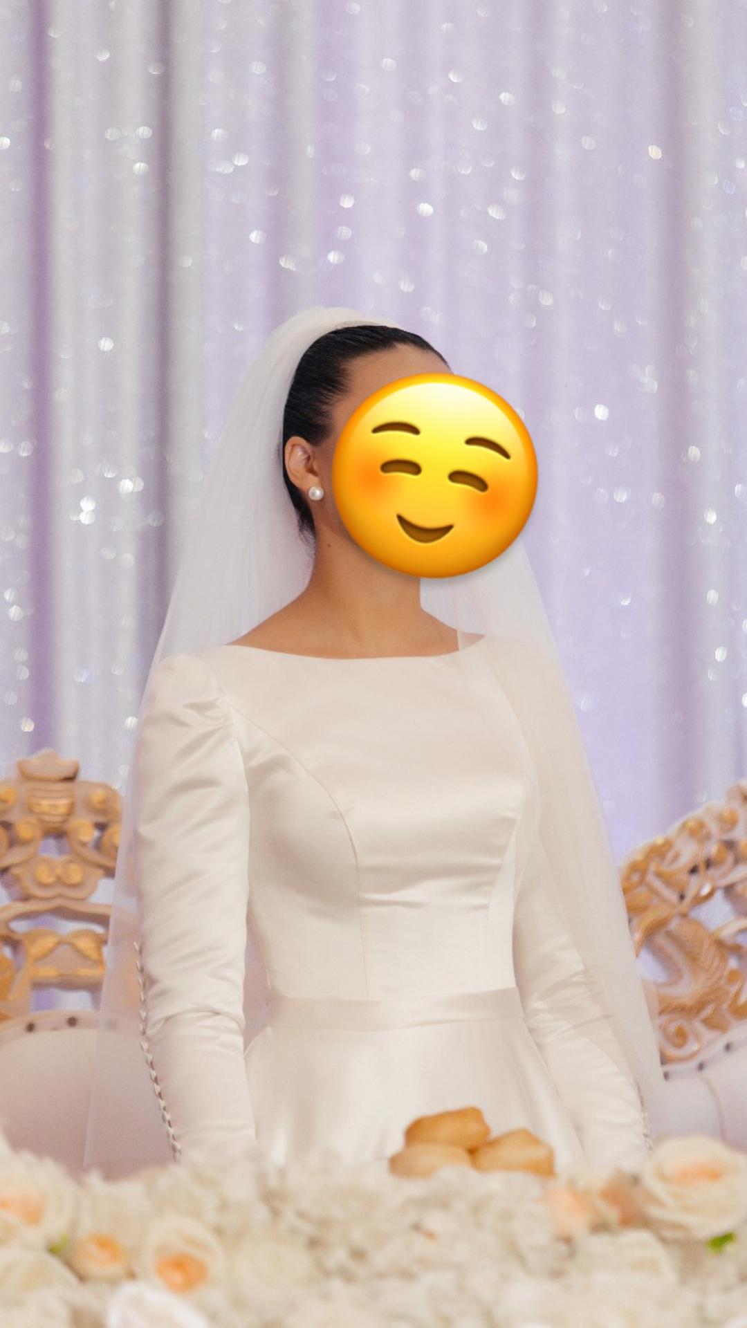 & Other stories Белое свадебное платье — фото 2