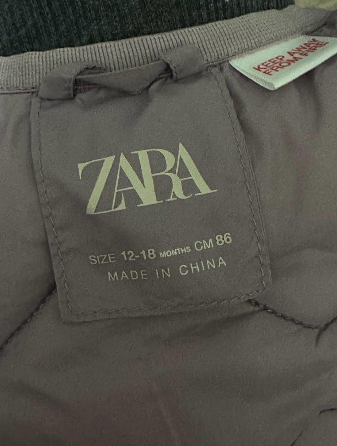 Zara Стеганая куртка Zara kids — фото 2