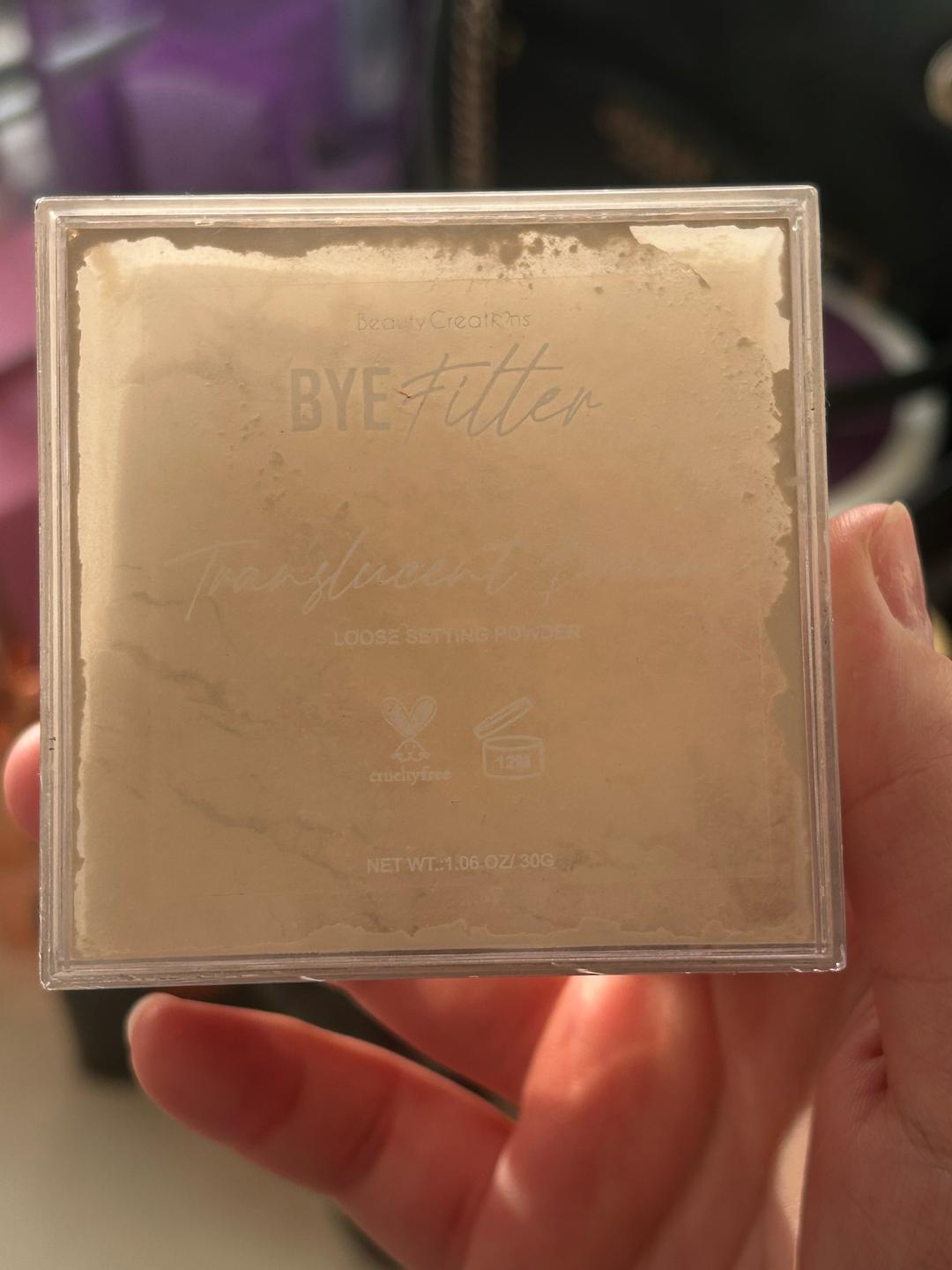 BEAUTY CREATIONS пудра Beauty Creations Bye Filter Loose Setting Powder, оттенок Translucent — фото 2