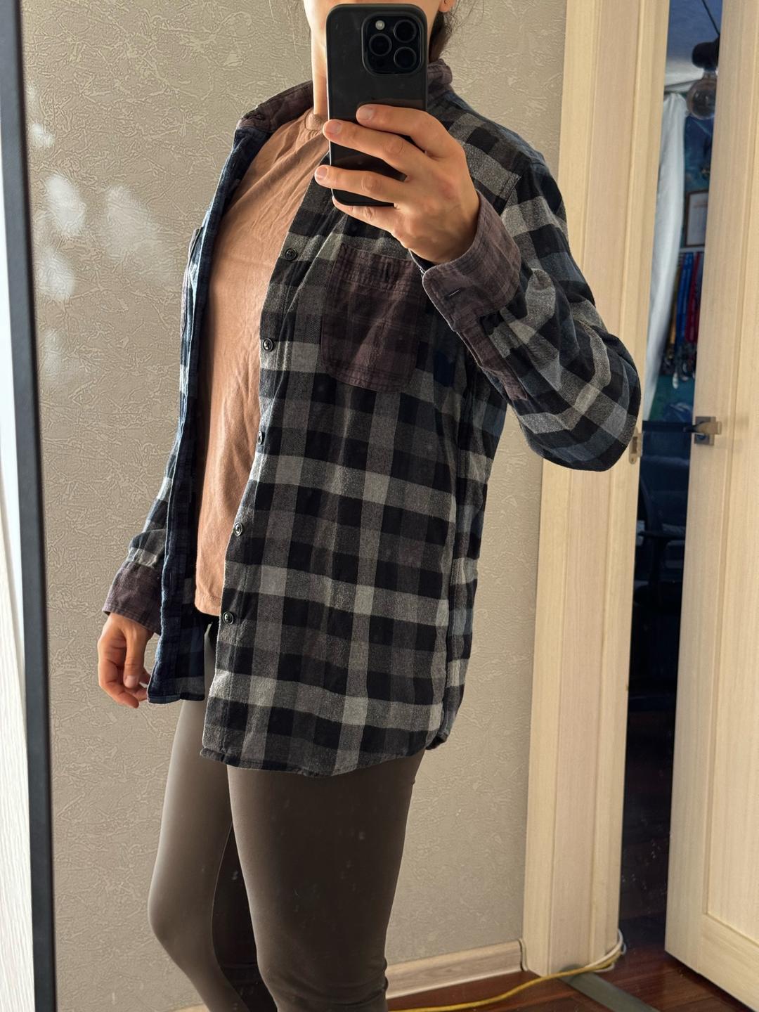 Uniqlo Рубашка UNIQLO в клетку — фото 2
