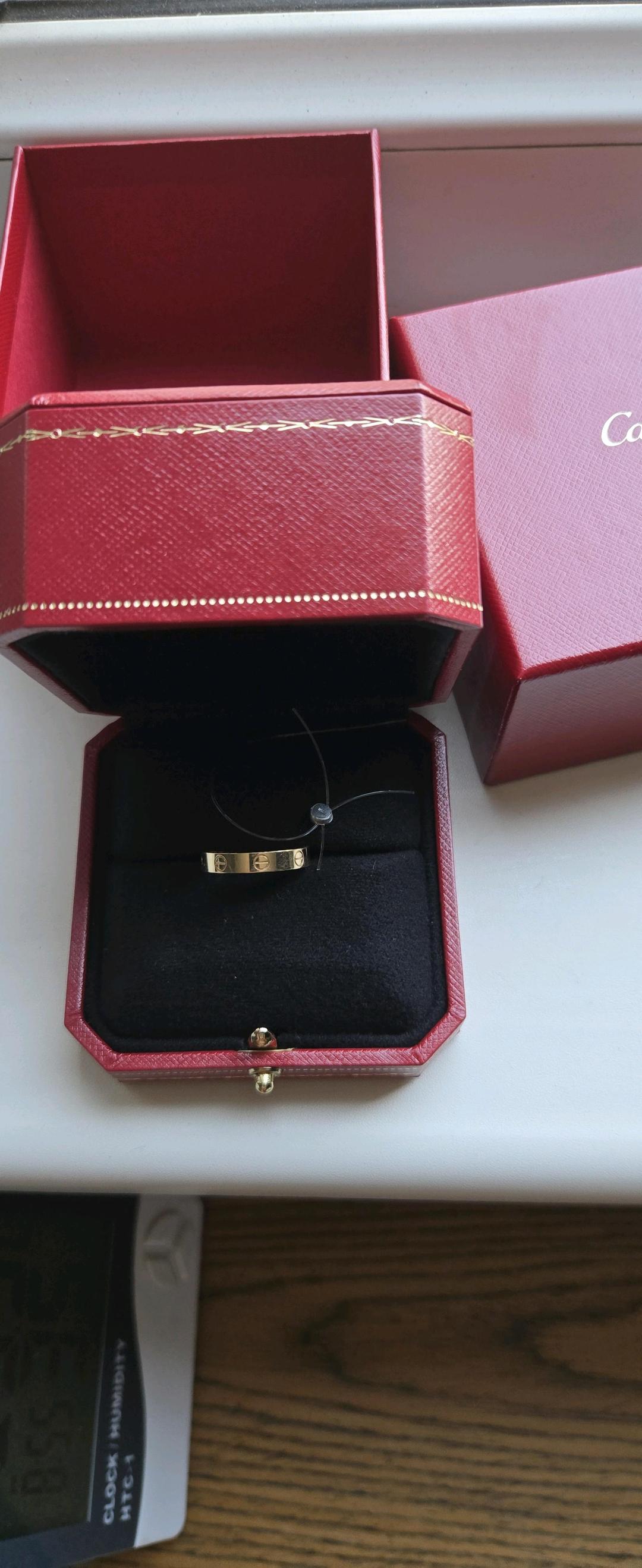 Cartier Кольцо Love — фото 2