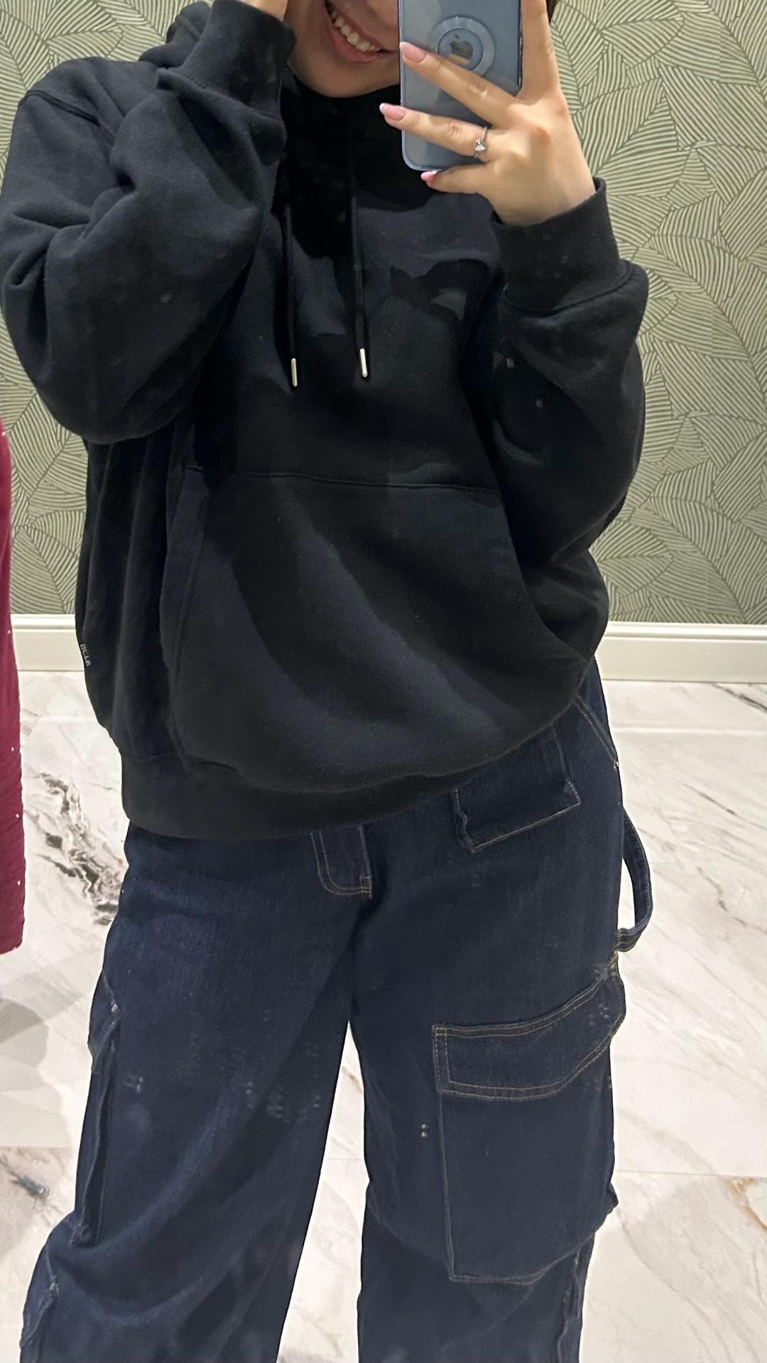 Bershka Темно синие джинсы — фото 2