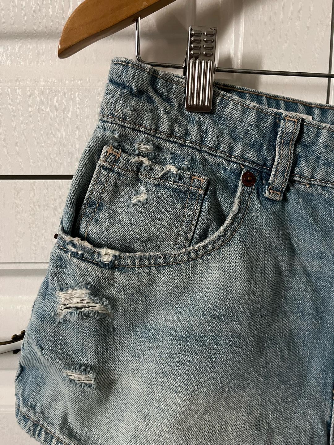 Zara Джинсовые шорты ZARA — фото 2