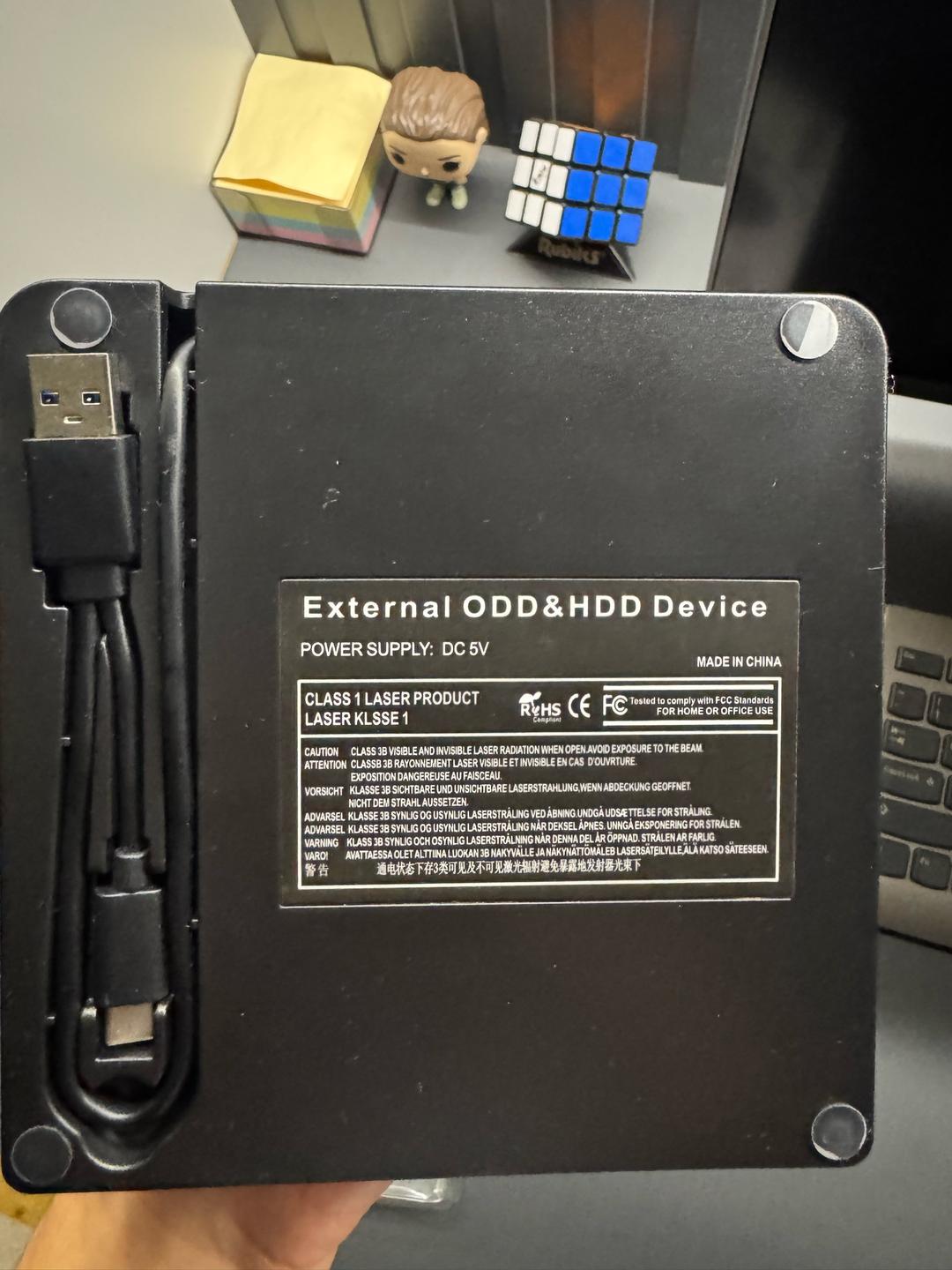 Нет бренда Внешний корпус для жесткого диска/DVD-привода USB 3.0 — фото 2