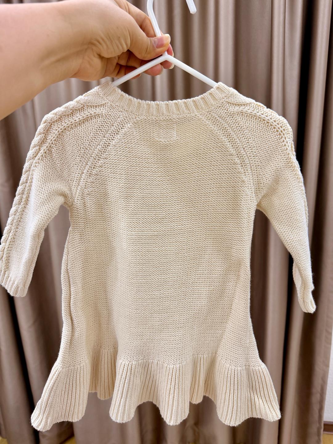 GAP Тёплое вязаное платье Baby GAP — фото 2