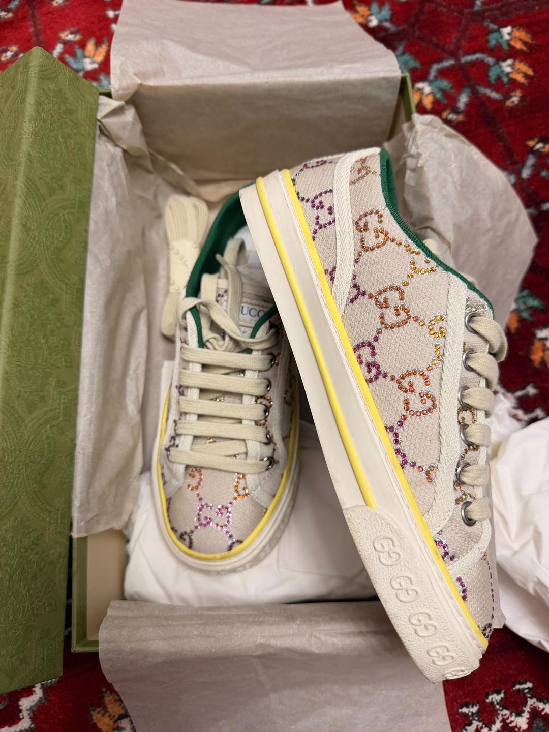 Gucci Кеды Gucci Tennis 1977 оригинал — фото 2
