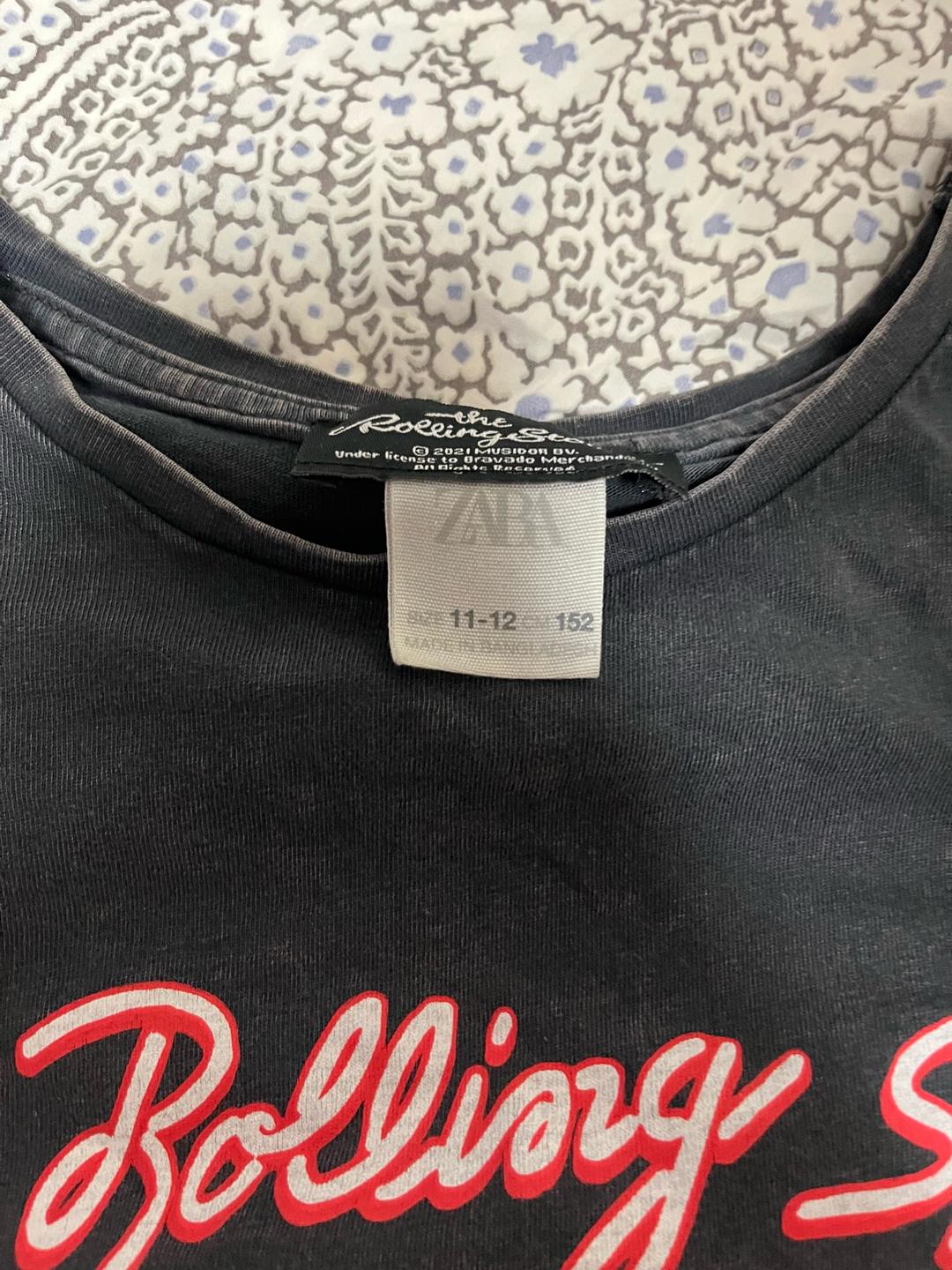 Zara Футболка ZARA The Rolling Stones — фото 2
