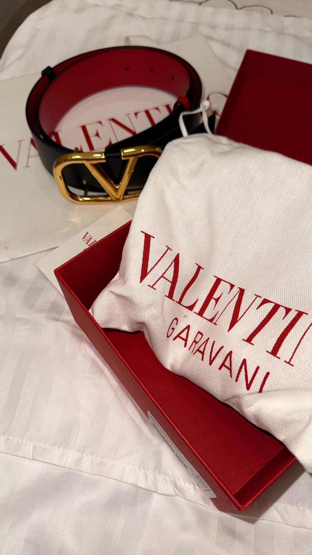 Valentino классический ремень Valentino Garavani VLogo Signature — фото 2