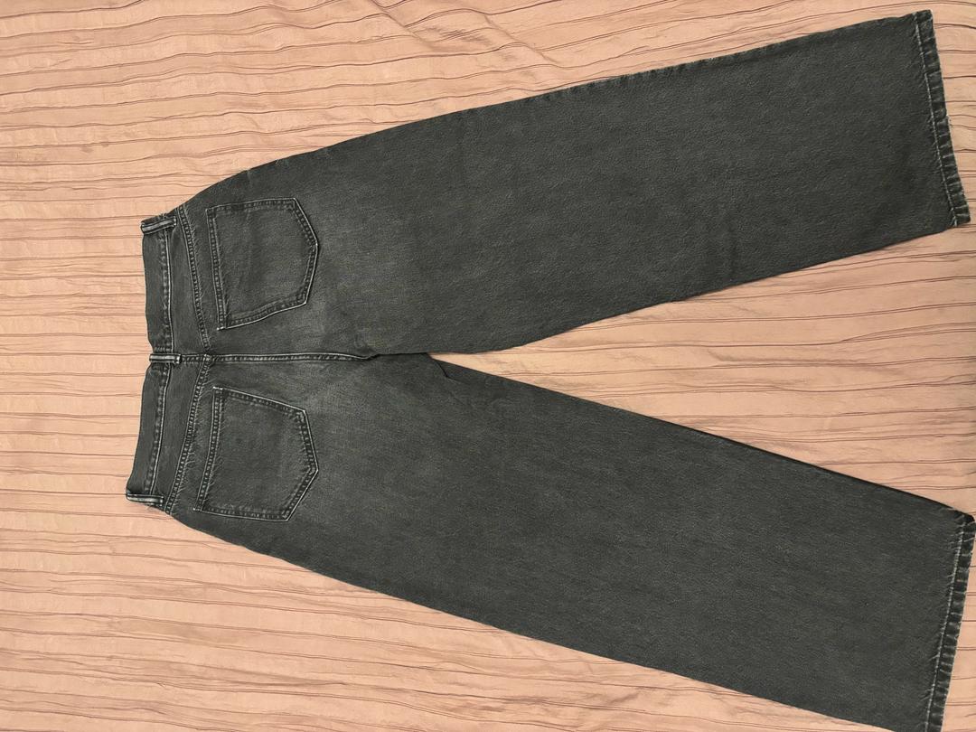 H&M Джинсы baggy fit H&M черные — фото 2