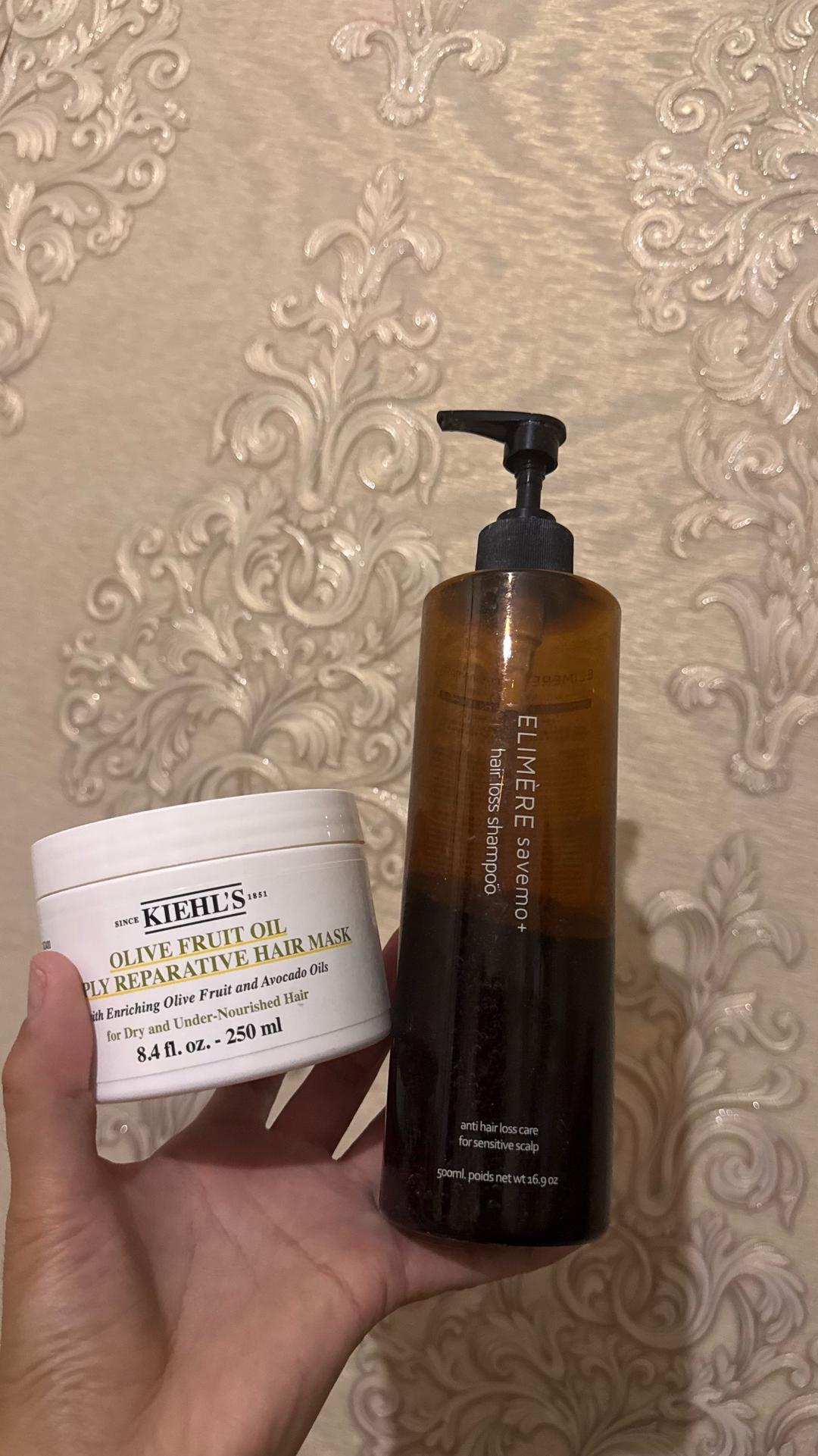 Kiehl's Маска Kiehl's 250 мл + Шампунь Elimère 500 мл — фото 2