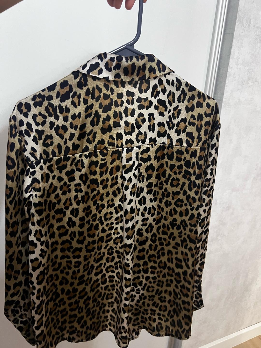 Zara Рубашка ZARA леопардовая — фото 2