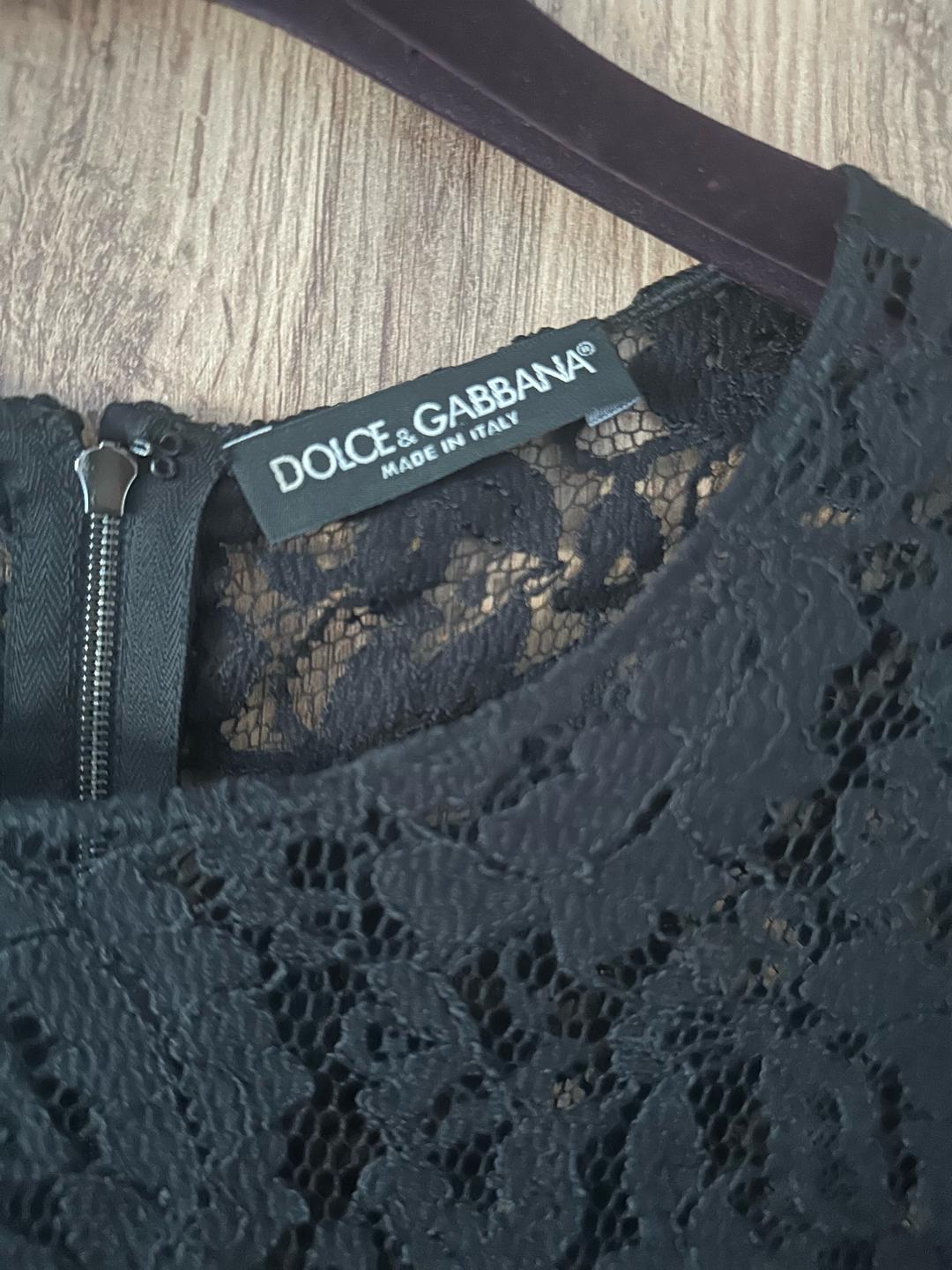 Dolce & Gabbana Кружевное платье Dolce & Gabbana — фото 2