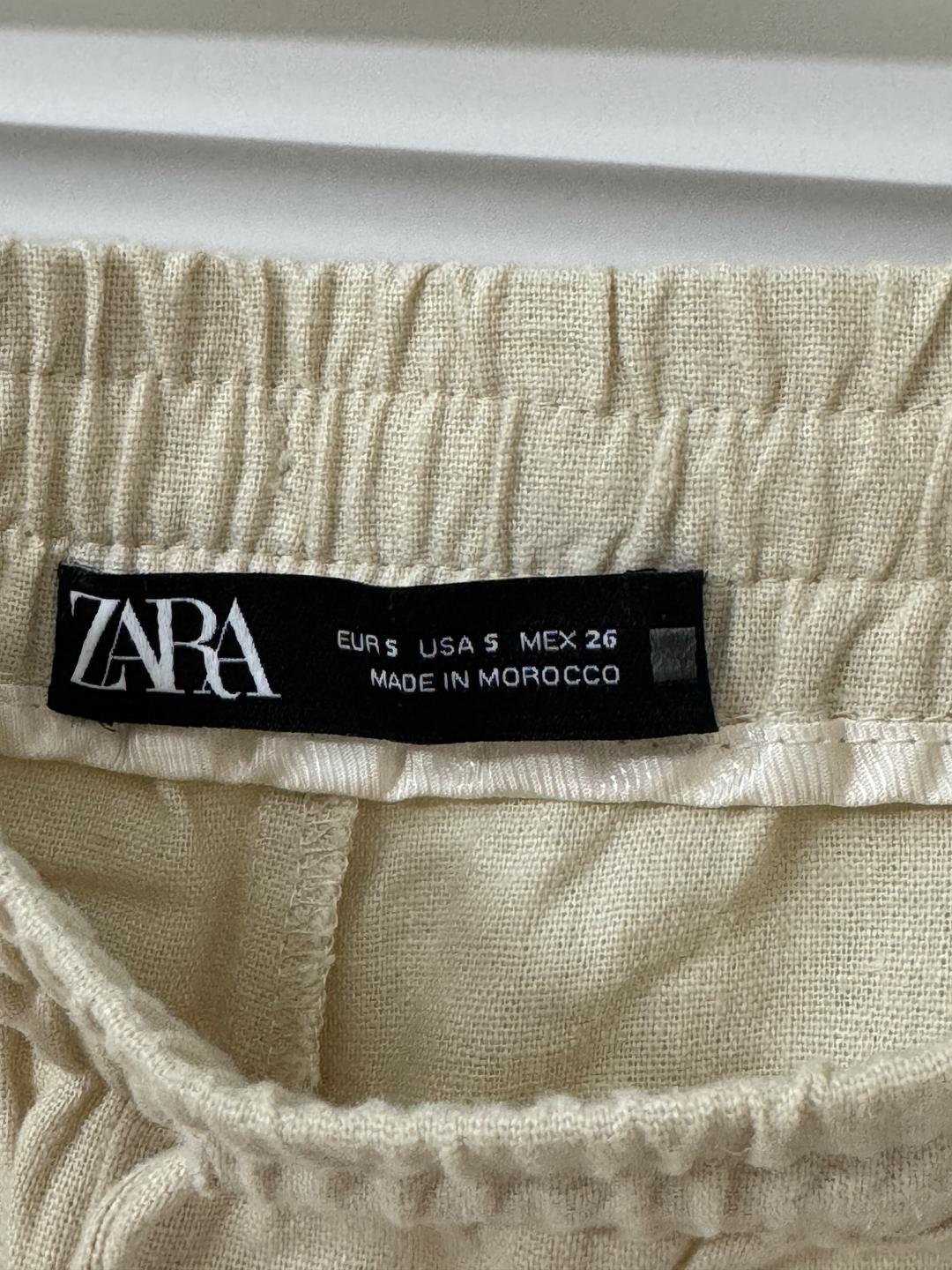 Zara Льняные брюки Zara — фото 2