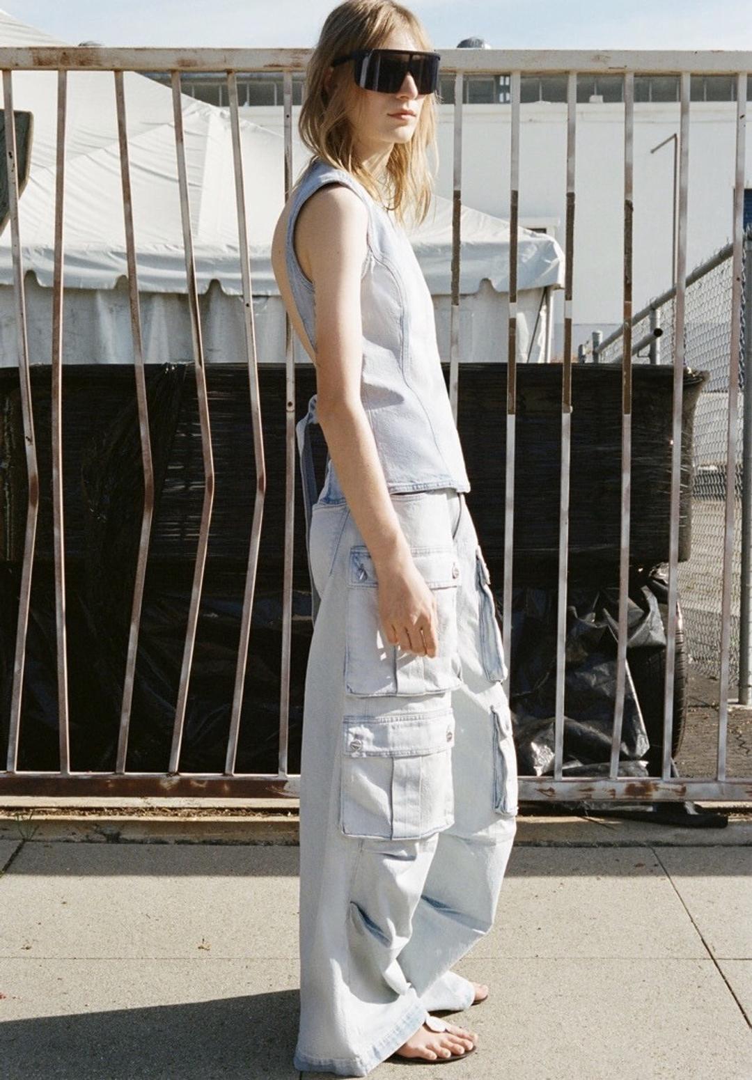 Zara Джинсы ZARA карго — фото 2