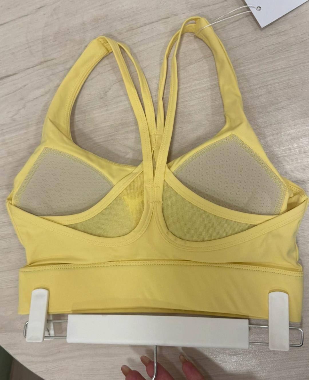 Нет бренда Спортивный топ желтый размер s m — фото 2