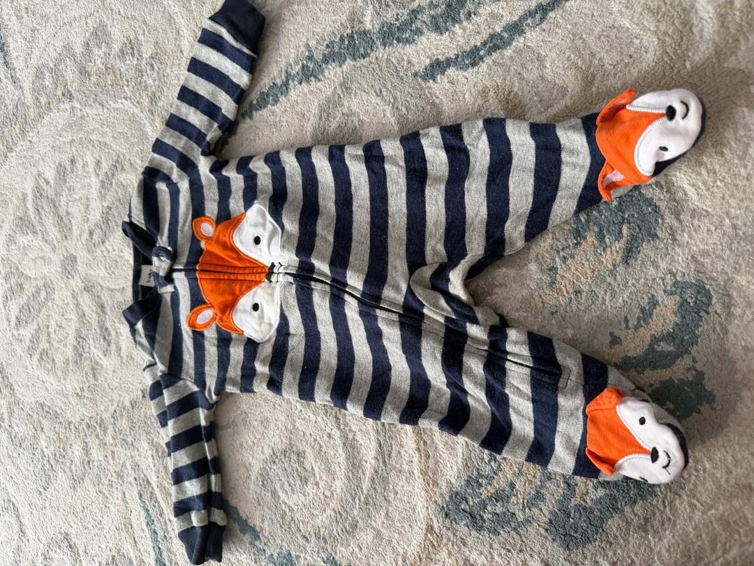 BaBy BanZ Комбинезон-слип для новорожденных с принтом лисы — фото 2