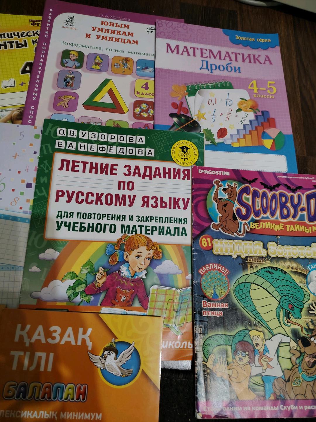 Т. В. Шклярова Пособия для 3-4 классов по математике, русскому, казахском языку. — фото 2