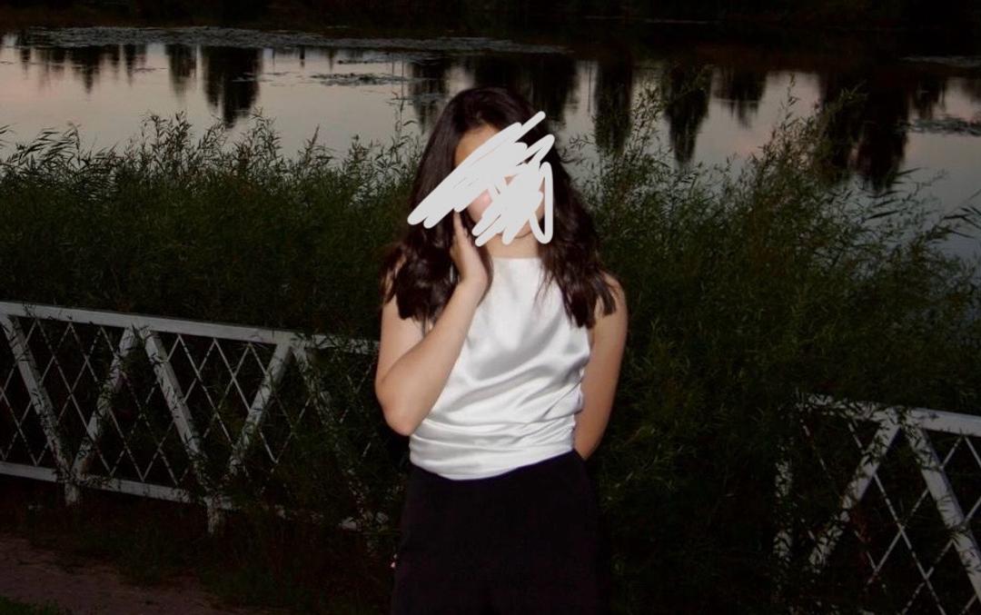 Zara Атласный топик — фото 2