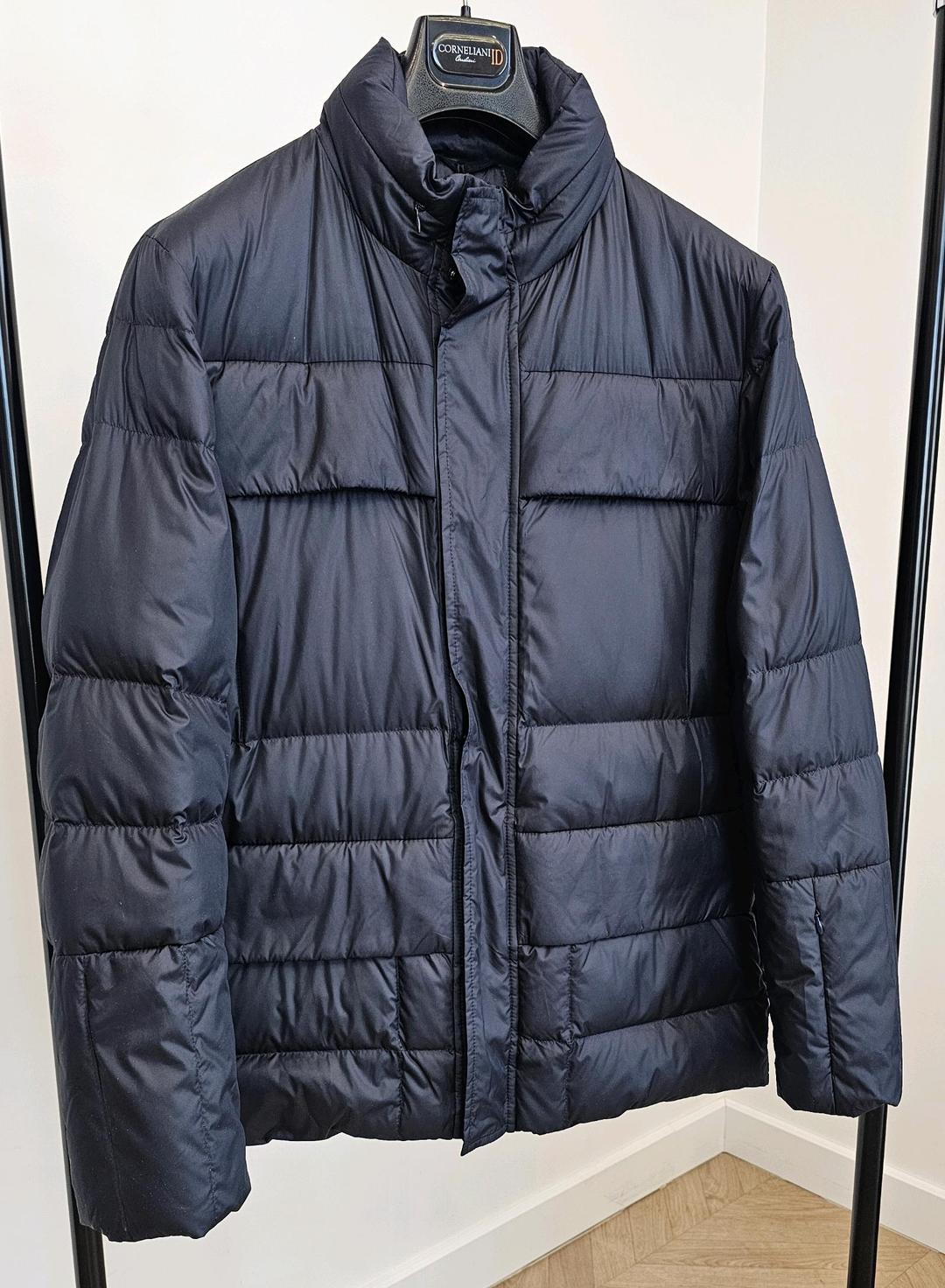 Corneliani Corneliani—тёмно-синяя утеплённая куртка. — фото 2