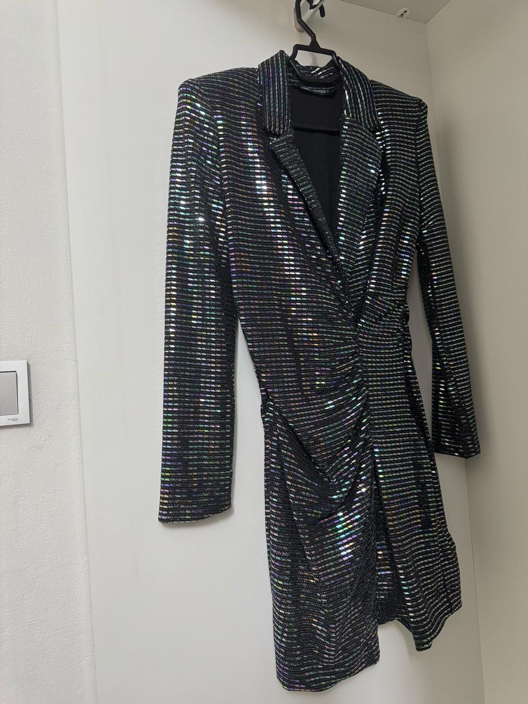 Zara Zara sparkly blazer dress — фото 2