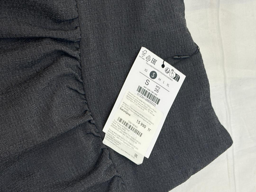 Bershka Мини-юбка серая bershka — фото 2