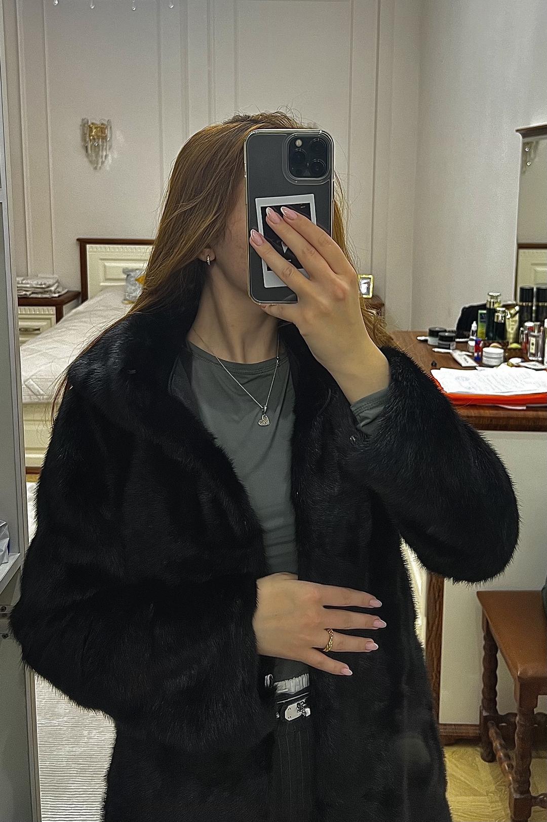 47 Brand Норковая шуба — фото 2