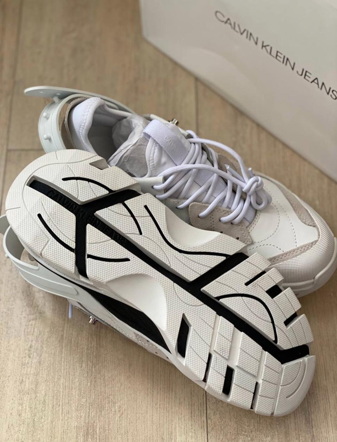 Calvin Klein Люксовые Кроссовки с панельным дизайном Calvin Klein оригинал — фото 2
