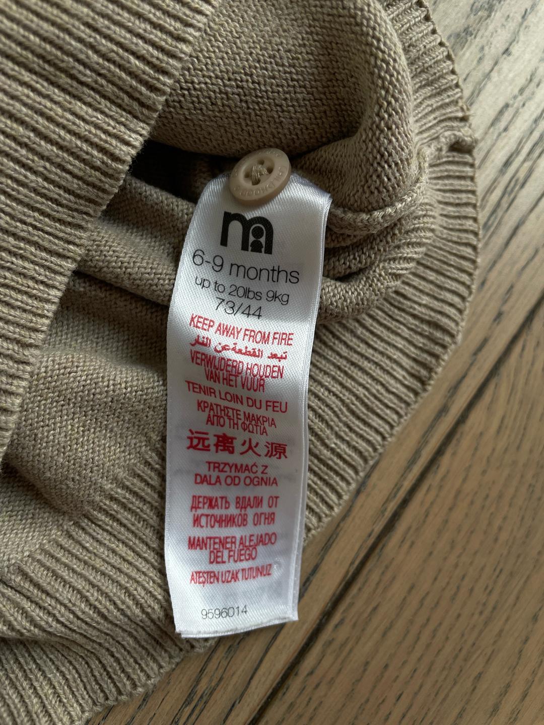 Mothercare Свитер легкий на 6-9 мес — фото 2
