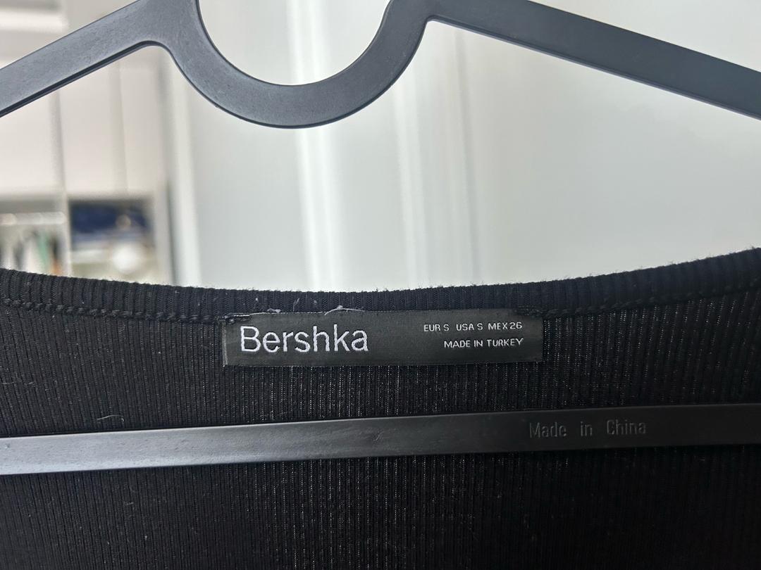 Bershka Укороченный лонгслив — фото 2