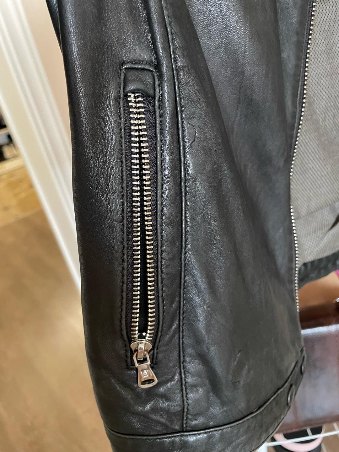 Massimo Dutti Кожанная куртка Massimo Dutti — фото 2