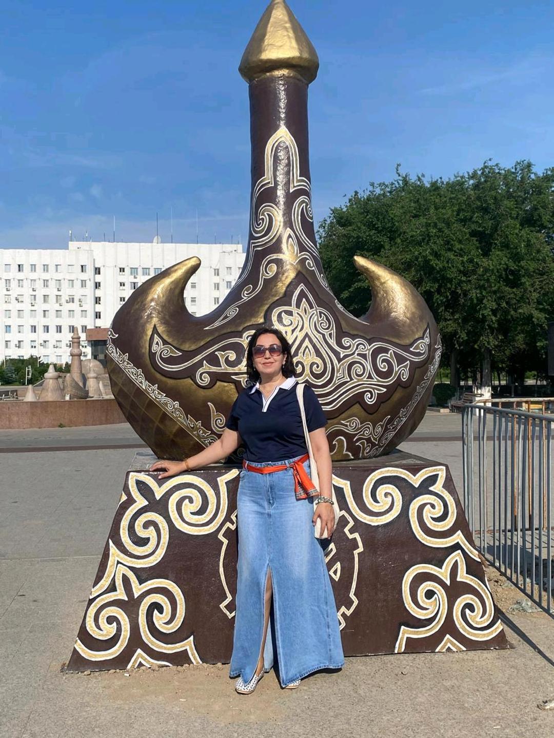 Zarina Джинсовая юбка — фото 2