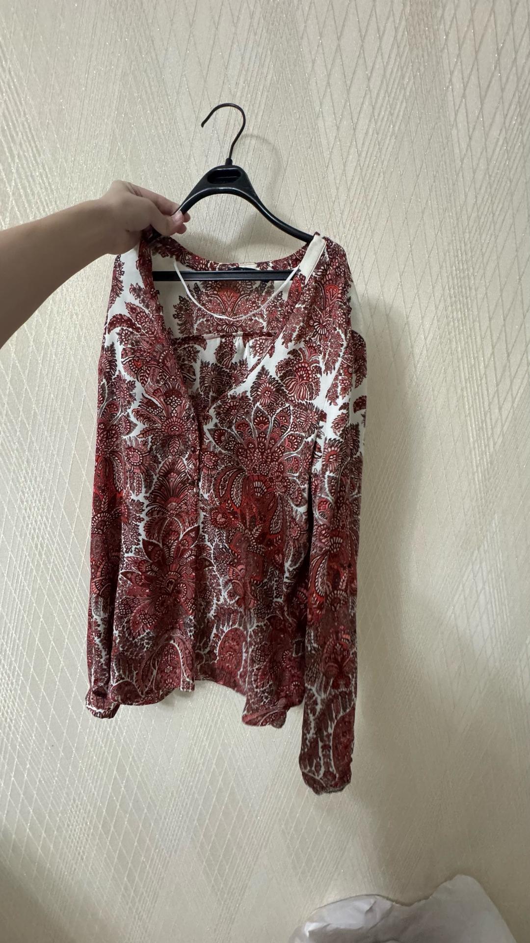 Zara блузка рубашка — фото 2