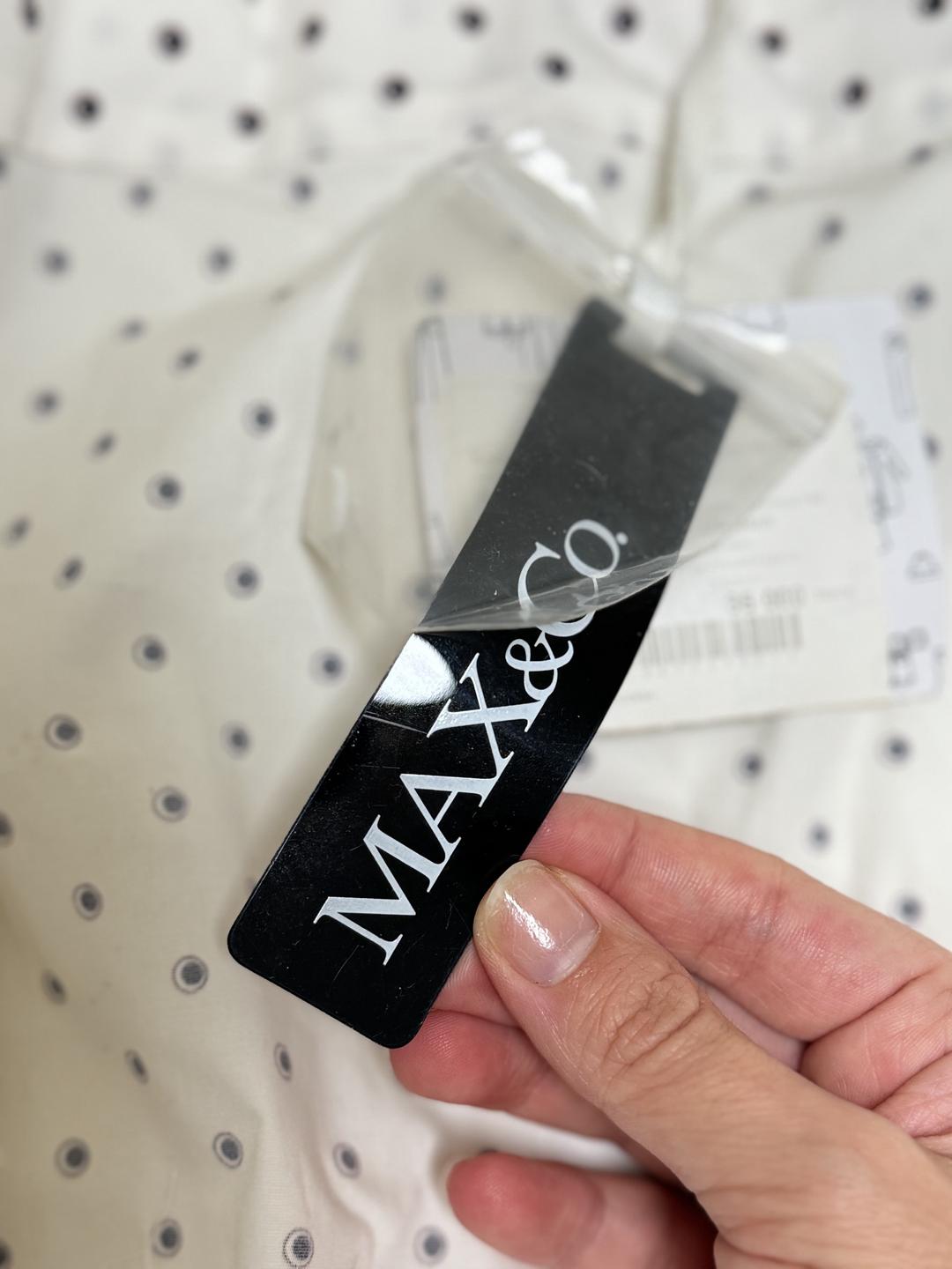 Max&Co Рубашка MAX&Co молочного цвета — фото 2