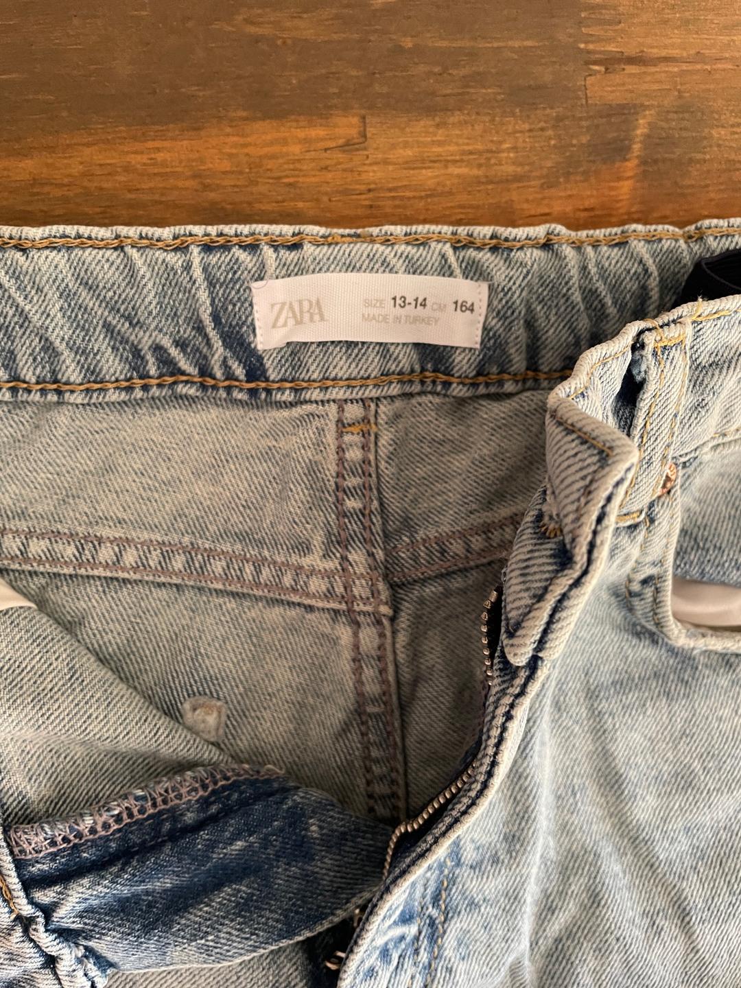 Zara Джинсовые шорты ZARA — фото 2