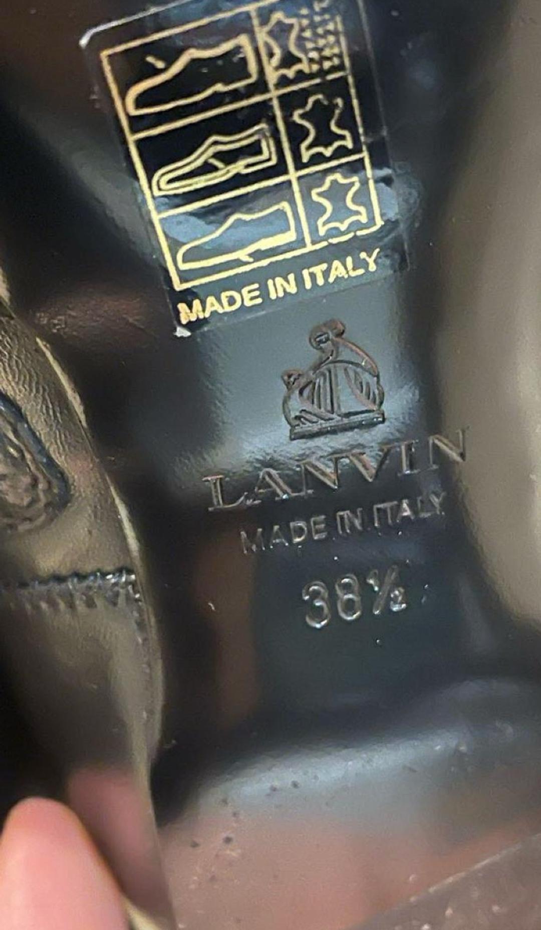 Lanvin Lanvin ботфорты — фото 2