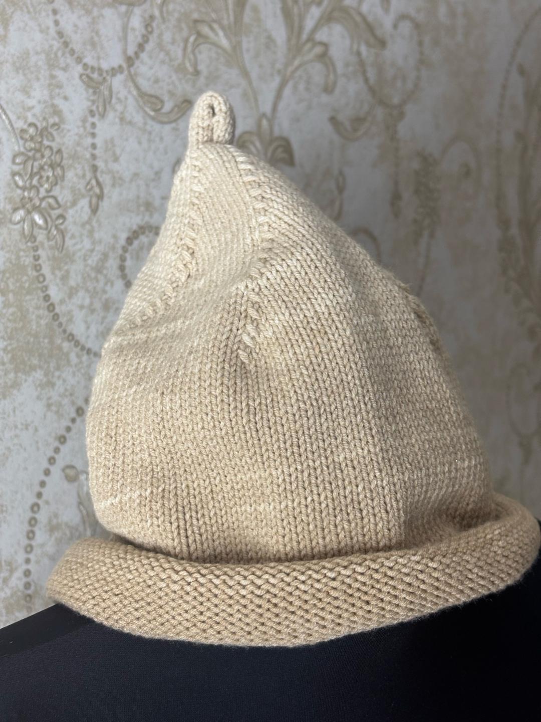 Handmade (ручная работа) Вязаная шапка - омбре — фото 2