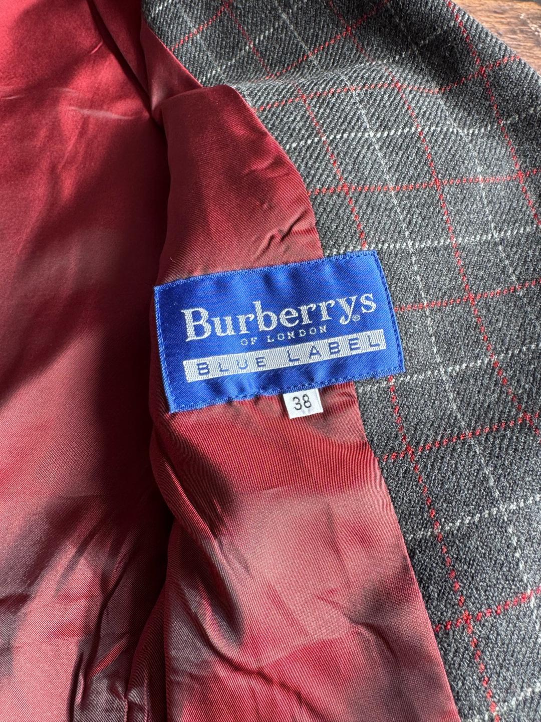 Burberry Пиджак в клетку Burberry — фото 2