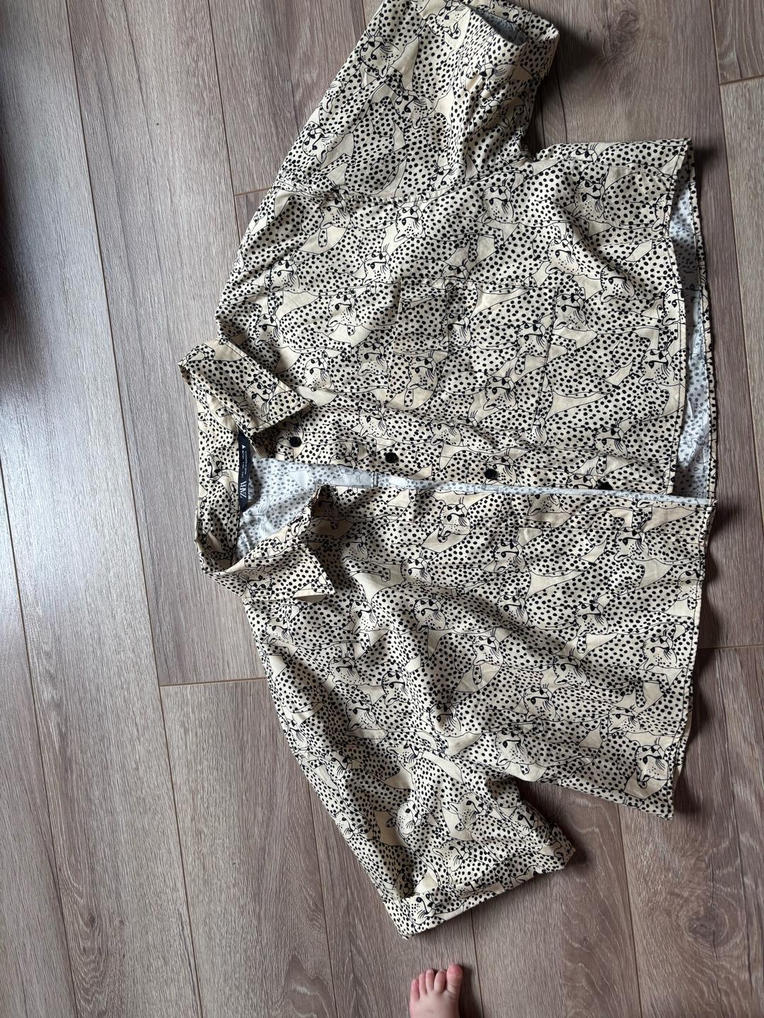 Zara Рубашка ZARA с принтом — фото 2