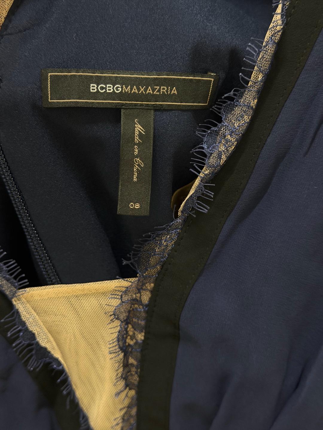 BCBGMaxAzria Вечернее платье макси BCBGMAXAZRIA с кружевом — фото 2