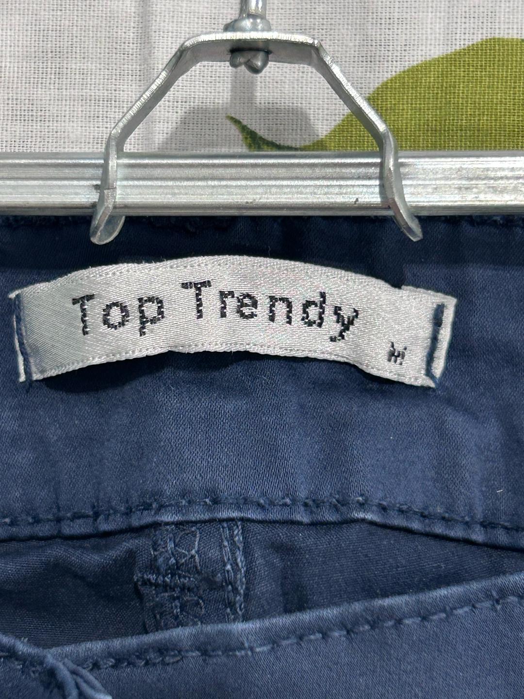 Top Trendy Брюки синего цвета — фото 2