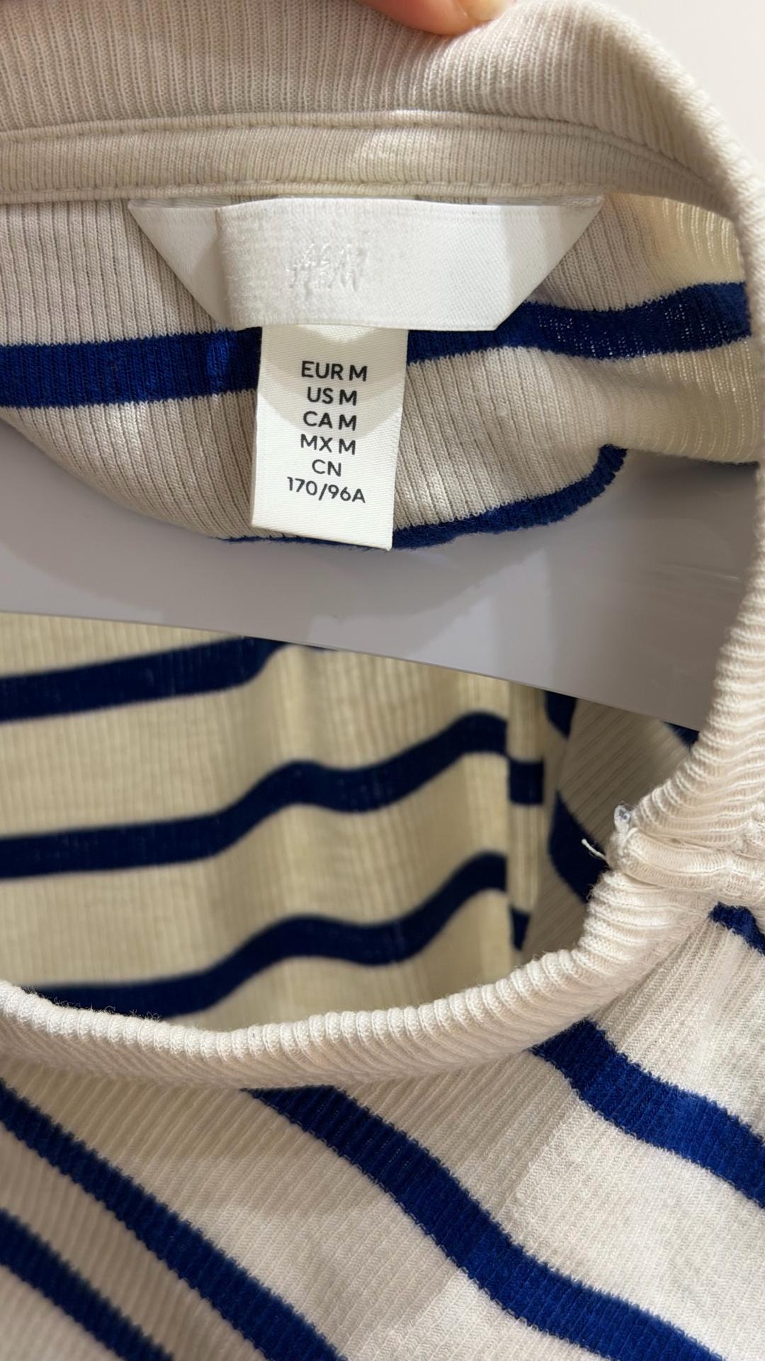 H&M Футболка H&M в полоску — фото 2