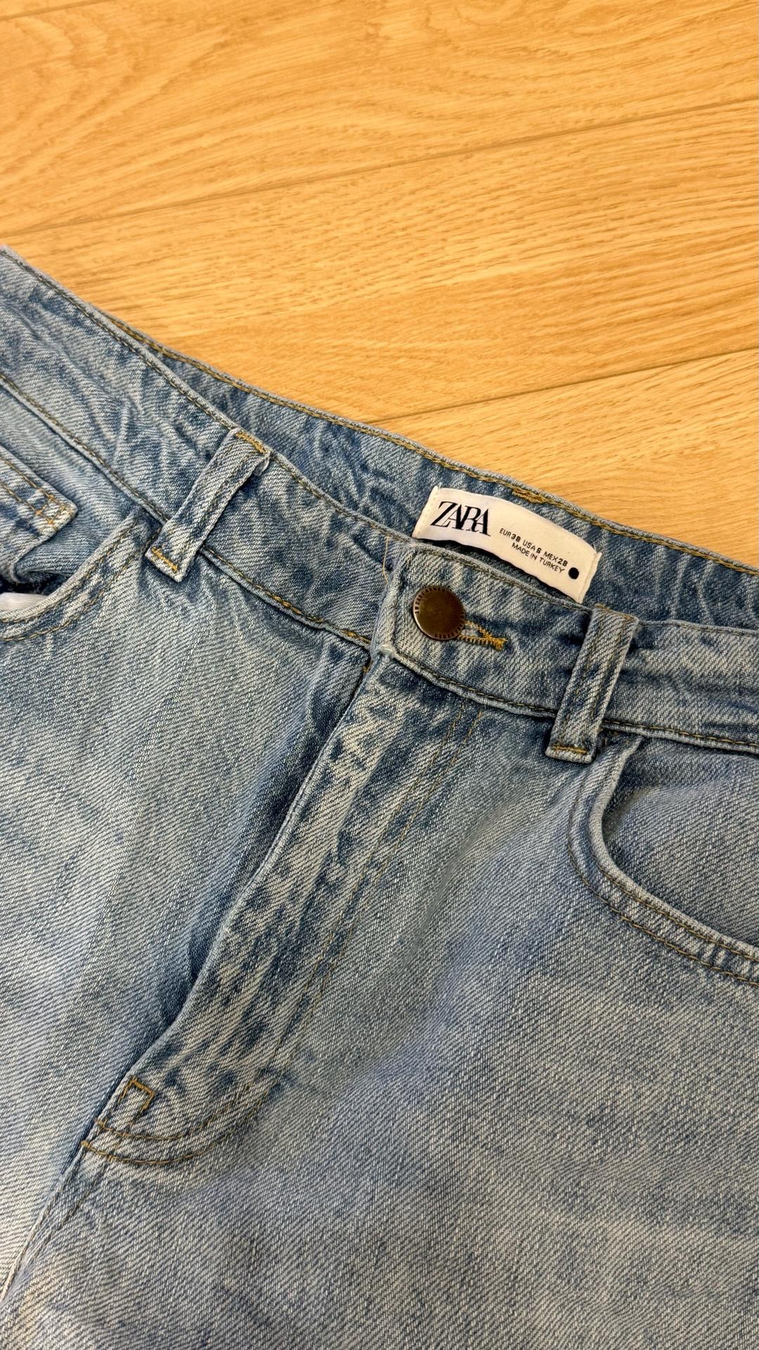 Zara Джинсы Zara широкие — фото 2